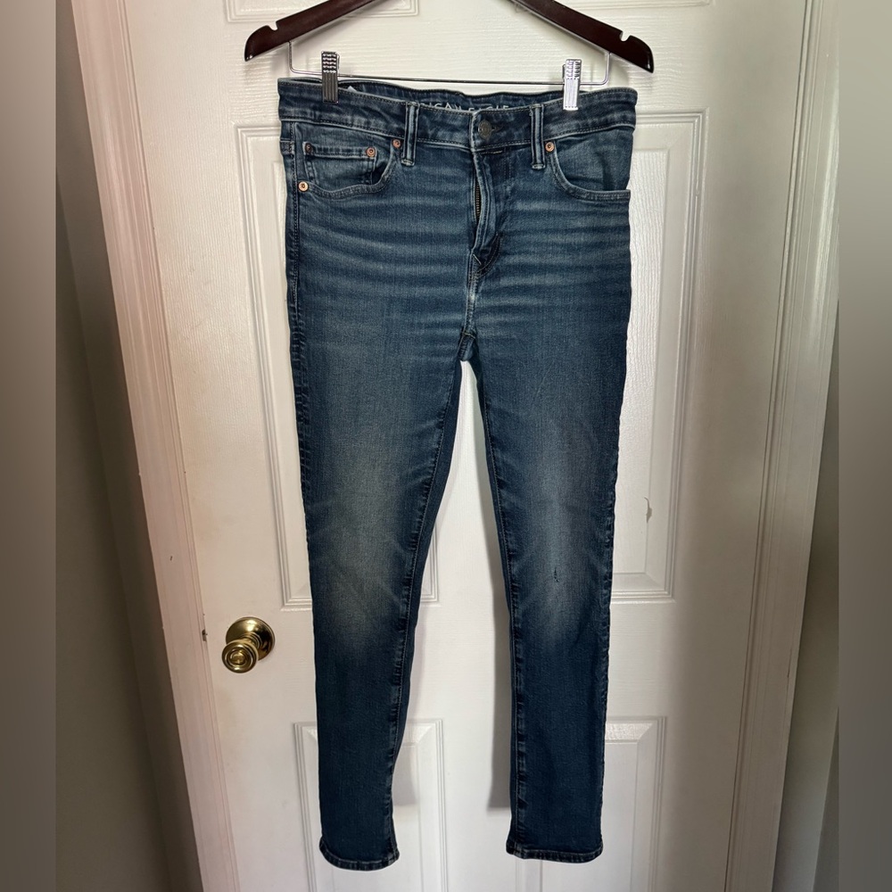 American Eagle Outfitters men’s Dark Blue Skinny Jeans 32x30
